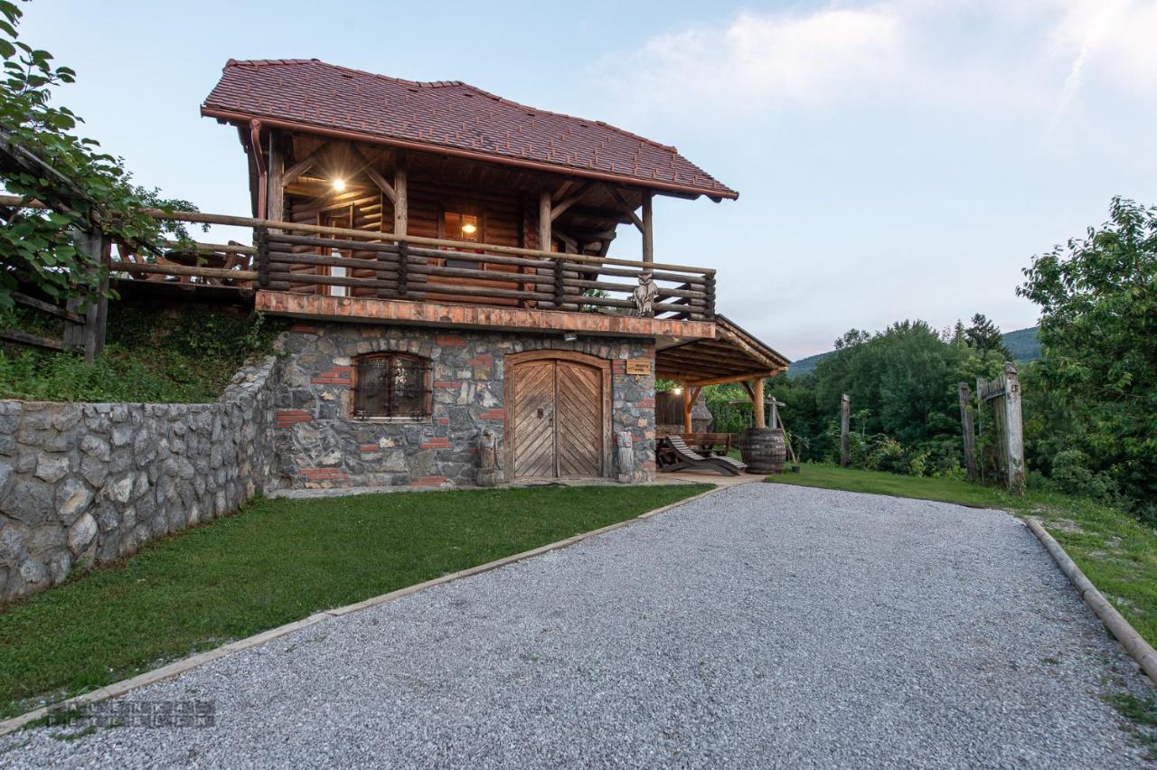 Ferienwohnung Zidan'Ca Rosel Dolenjske Toplice Exterior foto